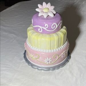 Floral Tiered Cake Storage Box